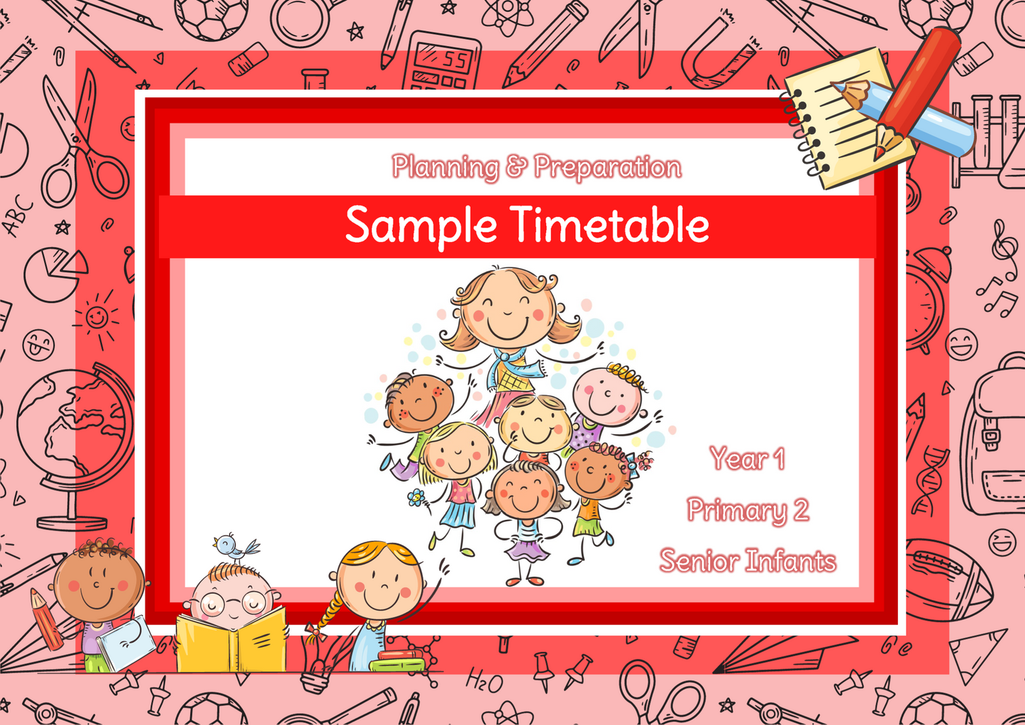 FREE Sample Timetable – In a Nutshell Education
